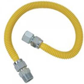 Cssc21-48 Brasscraft 3/4 Inch Mip/fip X 48 Procoat Straight Gas Connector