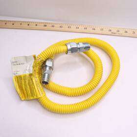 Cssc44-48 Brasscraft Range And Gas Furnace Flex-lines 5/8 Inch Od X 1/2 Mip 48