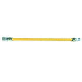 Cssd47-18 Brasscraft 1/2 Inch Mip X 3/8 18 Stainless Steel Gas Connector