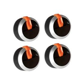 Brati 793101189872 Gas Griddle Grill Orange Knobs Replacement For 2.5 Inch X 1.5