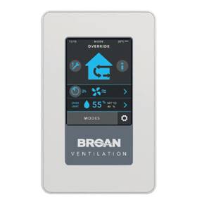 Broan 026715264858 Vttouch Advanced Touchscreen Control - White
