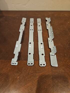 Bsd124 Broan Overhead Range Hood Replacement Part Genuine Mounting Bracket Set