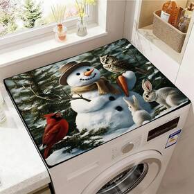 Xyjd2508 Bsfhh Washer And Dryer Covers For The Top Merry Christmas Non-slip Prote