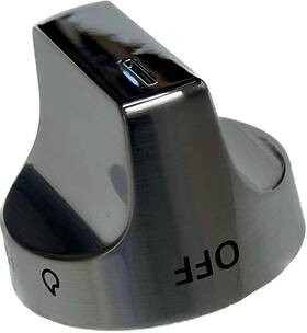 Pl-w11620567 Budora W11620567 Stainless Control Knob Compatible With Whirlpool Ranges - Ap71949