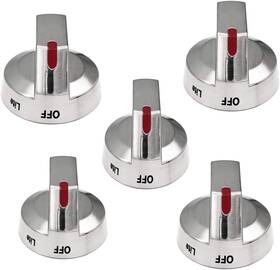 Dg94-01713a Bydwdyb 445044521594 5-pack Dg94-01712a Gas Range Burner Control Dial Knob For Samsung Ra