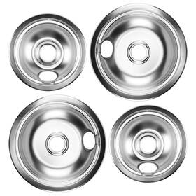 316048414-2 Cenipar 316048413-2&316048414-2 316048413 Burner Drip Pans 8inch 2 Pack316048414 Range Bowls 6inch 2pack Ch