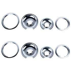 Certified Appliance Accessories 086844500043 Drip Pans Plus Rings Style E Hinged 2 Large
