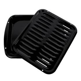 Spl50016 Certified Appliance Accessories Large 2-piece Broiler Pan And Grill Se