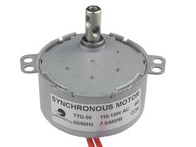 Ac0314505082 Chancs Tyd-50 Synchronous Motor 110v Ac 7.5-9rpm Ccw Fixed 7.5/9rpm
