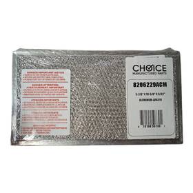 8206229acm Choice Manufactured Parts Part 8206229a Aluminum Grease Range Vent Hood Filter For Whirlpool