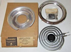 Mp15u-r6r Chromalox / Edwin L. Wiegand Surface Element Range Burner Kit Stove 6 Inch 1500 Watts New Nos