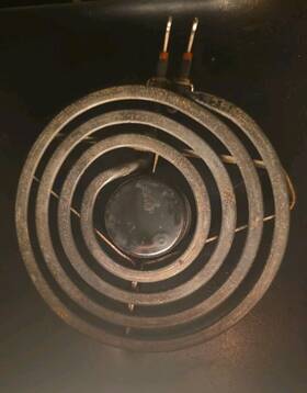 M12map Chromalox 6 Used Burner Coil And Catch Just One Single With 1 Good Condition