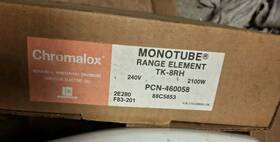 Tk-8rh Chromalox Range Element.. 8 Inch Old Type... .. New.. In Box