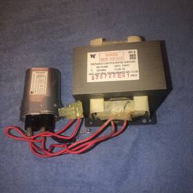 Cmh16m1w Criterion Microwave Transformer And Capacitor