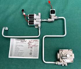 Crg30rcblk Criterion New Gas Range Oven Safety Valve Regulator And Tubing Set Oem