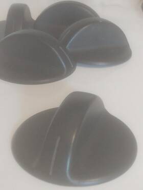 74003713 Crosley Used Control Knob Set Of 5 Whirlpool Range Oven