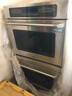 Ct9550shss Ge Cafe Double Wall Oven Stainless Display Model