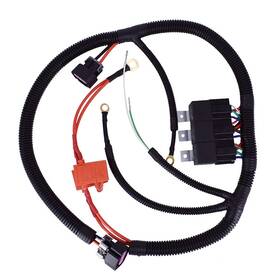 Culmkari 755329220041 Dual Electric Fan Upgrade Wiring Harness Fits Gm 1999-2006 Ecu Control Part