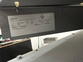 13382s Dacor Genuine Double Oven 30 Inch Touch Panel Only # Board Not Included