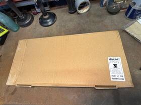 62252 Dacor New Range Grate 22 Inch X 10 Nos With Rubber Feet And Burner Caps