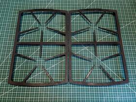 De81-05411a Dacor 72470sb Range Burner Grate 62736bm Rsd30