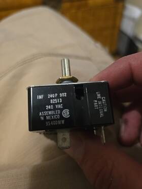 26167b Dacor 82521 82513 26167a Cooktop Infinite Switch