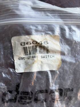 86046 Dacor New Spark Switch Part Number