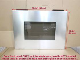 Cpd227s Dacor 86335 And 27458b Front Door Panel Stainless Steel