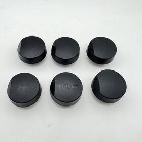 De81-08738a Dacor Oem Burner Knob Set Of 6 Black Sgm - 82977 82974 De81-10313