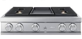 Dtt36m974as Dacor Modernist Series 36 Inch Gas Sealed Burner Rangetop