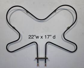 Erd30s06ch Dacor Erd30s06ch/h Genuine Range Oven Bake Element # 62628 22 Inch X17 4000w Tested