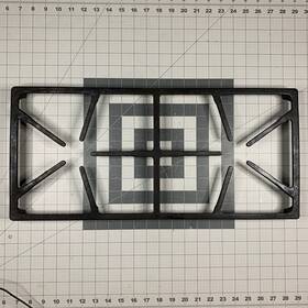 72433sb Dacor Esg366 Gas Range Cooktop Burner Grate 10 Inch Double Genuine Oem