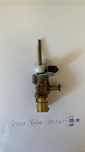 101561-04 Dacor Hdpr48s/ng/h Genuine Range Oven Burner Valve Assy # 8.5k 101561-04 Dacor Hdpr48s/ng/h Genuine Range Oven Burner Valve Assy # 8.5k