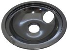 Dbu8p1 Sfn General Electric Large Black Porcelain Drip Bowl 840993034114