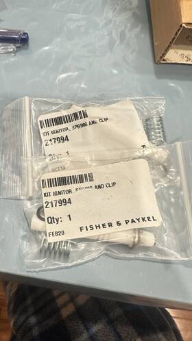 217994 Dcs New Range Spark Ignitor Kit Oem 2 Pcs