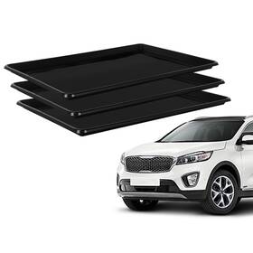 147631-dollate-zf Dollate 3 Pack Extra Large Oil Drip Pan - 35.4 X 24 X1.5 In Tray For Under Car