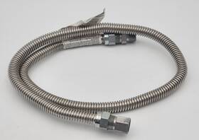 30-3132-48 Dormont Gas Connector 48 Inch L X 1/2 Mip Fip 106000 Btuh Ss Watts