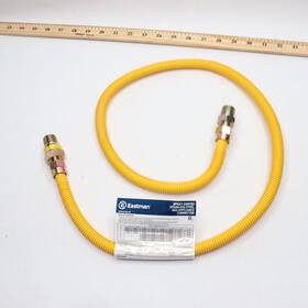 20ye5048 Eastman Gas Connector Stainless Steel 48 Inch L X 1/2 Mip Inlet Outlet