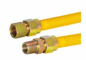 30ye515048b Eastman 12 Pack - Gas Connector Epoxy Coated 5/8 Od X 48 Inch