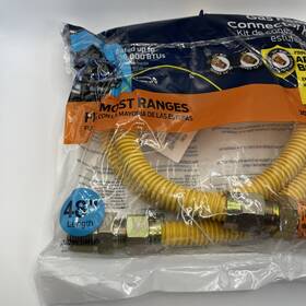 5137068 Eastman 5/8 Inch Od Gas Range Connector Kit 48 Length Tm-504