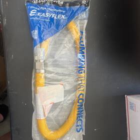 Efgc034ye141536 Easyflex 36 Inch Id Yellow Coated Csst Gas Connector - Mip X Fip G034ye141536