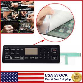 Dg34-00027b Eg-auto Egqp1620 Membrane Switch Touchpad Overlay Replace For Samsung Range Sove Oven