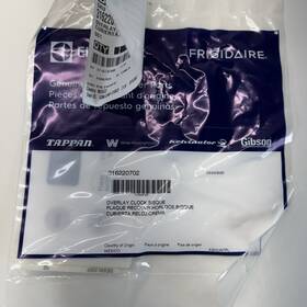 316220702 Electrolux Oem White Replacement Overlay For Frigidaire Ovens