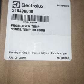 316490000 Electrolux New Sealed Box Oven Temp Probe Oem Not Aftermarket Binc