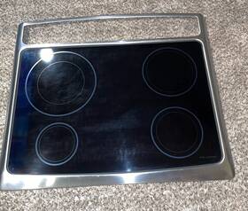 318389303 Electrolux Induction Top Glass With Frame