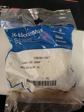 5303011567 Electrolux New Genuine Oem Tappan Oven Range Burner Orifice Holder 5303011567 Electrolux New Genuine Oem Tappan Oven Range Burner Orifice Holder