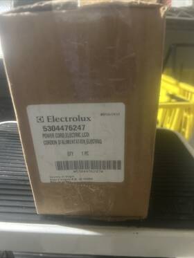 5304487573 Electrolux Power Cord Electric Lcdi New Oem
