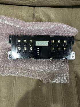 5304509231 Electrolux Oven Control Board And Clock For Electric Ranges Untested
