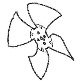 5304512527 Electrolux Fan Assembly Convection