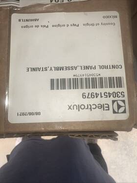 5304514979 Electrolux Control Panel Assembly Stainle